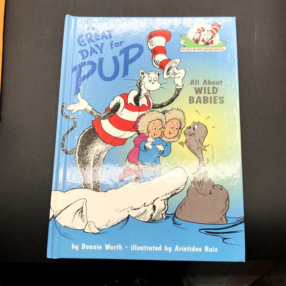 Vintage Dr. Seuss Easy Reader Books Set of 8 Green Eggs Hop on Pop Cat in Hat - Picture 8 of 9